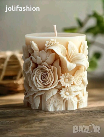 Букет от соеви свещи, снимка 13 - Декорация за дома - 52169112