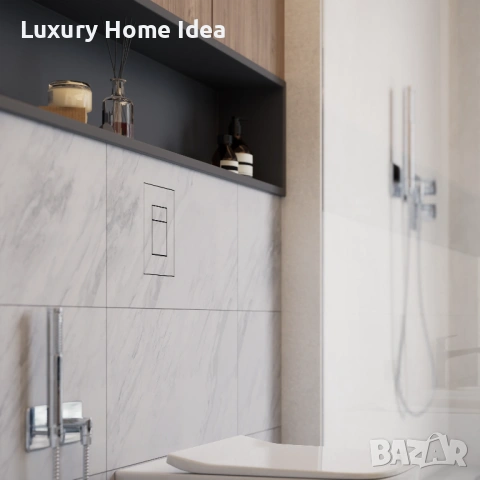 Основа за скрит монтаж на бутон от плочка (GROHE механизъм) -  Luxury Home Idea, снимка 8 - Други стоки за дома - 53980601
