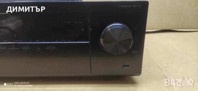 pioneer vsx 424, снимка 3 - Ресийвъри, усилватели, смесителни пултове - 53999896