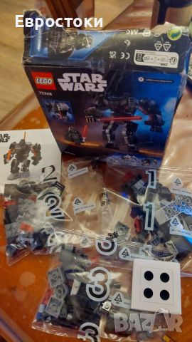 Lego Комплект: Lego 75368 Star Wars Darth Vader Mech, снимка 5 - Конструктори - 45278817