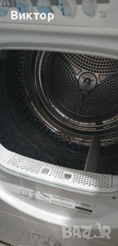 Пералня + сушилня комплект – Siemens iQ300 WM14E469BY + Candy ROE H8A2TCEX-S (термопомпа, гаранция), снимка 9 - Перални - 53851772