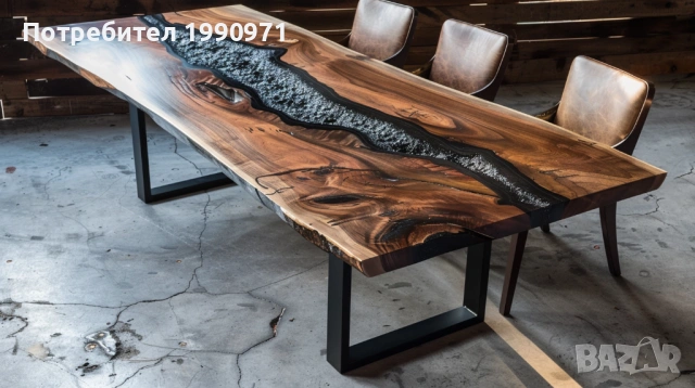 Уникална маса ръчна изработка по поръчка, снимка 13 - Маси - 53726675
