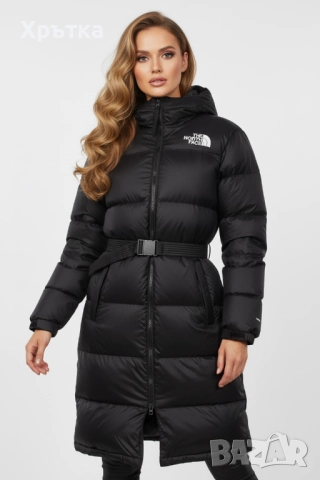 The North Face Nuptse Parka - Оригинално дамско яке размер S , снимка 1