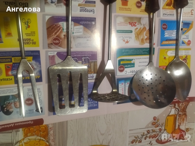 Комплект прибори, снимка 3 - Прибори за хранене, готвене и сервиране - 52822509