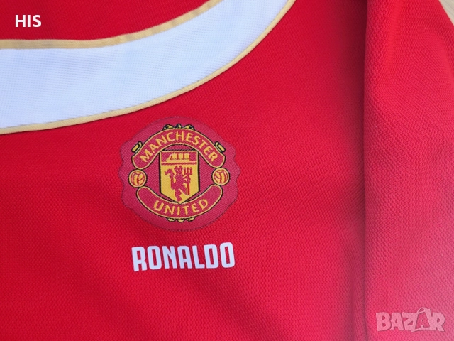 Блуза на Manchester United, надпис Роналдо, размер 164 за фенове на футболния отбор, снимка 2 - Футбол - 52177132