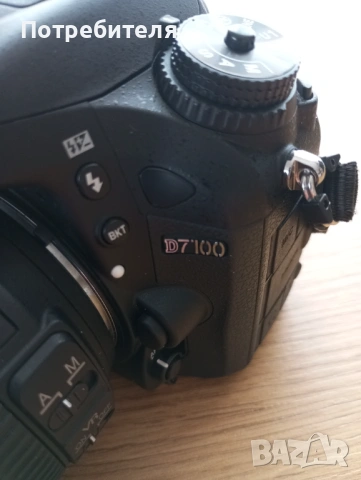 Фотоапарт Nikon D 7100, снимка 2 - Фотоапарати - 54129992