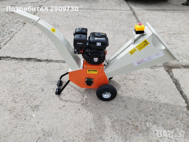 Дробилка за клони бензинова до 8см. под наем, снимка 3 - Други машини и части - 51929798