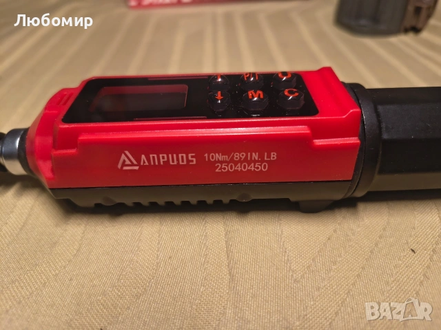 Комплект отвертки с динамометричен ключ SUERCUP Digital 1.5-88.5in-lbs./0.15-10Nm , снимка 4 - Отвертки - 54145412