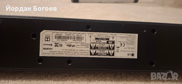 Саундбар LG SL6Y 3.1 Channel 420W, снимка 6 - Аудиосистеми - 52513511