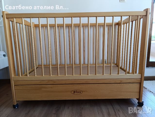 дървена бебешка детска кошара легло Arbor безплатна доставка за София !, снимка 2 - Кошарки - 45899379