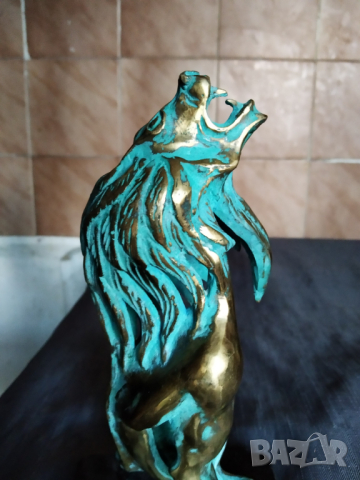статуетка,пластика-лъв от Иван Иванов, снимка 2 - Други ценни предмети - 45056273