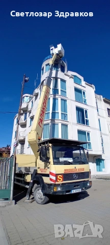 Услуга с автовишка с височина 23 м