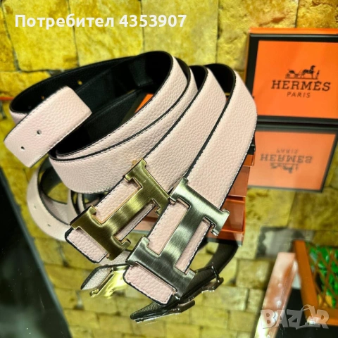 Hermès колан естетсвена кожа, снимка 6 - Колани - 53377869