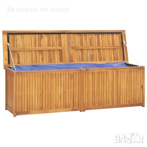 Градинска Кутия, 175x50x55 См, Тиково Дърво Масив Код P708, снимка 3 - Градински мебели, декорация  - 50585096