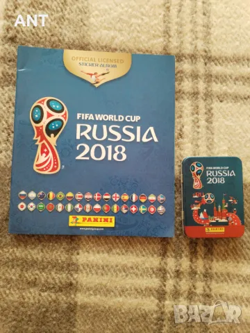 Албум Panini 2018 + Кутия за стикери, снимка 1 - Фен артикули - 47643619