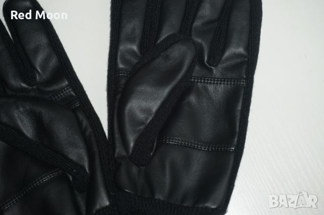 Чисто Нови Мъжки Ръкавици От Изкуствена Кожа и Плат Размер XL, снимка 7 - Ръкавици - 45423466