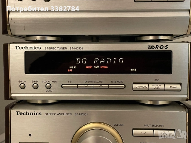 Стерео уредба Techics SE-HD501/ST-HD501/RS-HD501, снимка 8 - Аудиосистеми - 52853034
