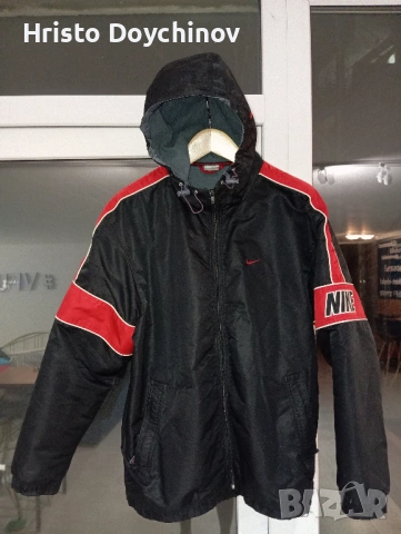 Vintage Nike Hip Hop Rare 90s Windbreaker Jacket размер L