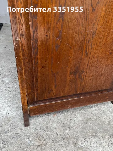 Старинен Бюфет-Шкаф от Орех, снимка 14 - Антикварни и старинни предмети - 49866867