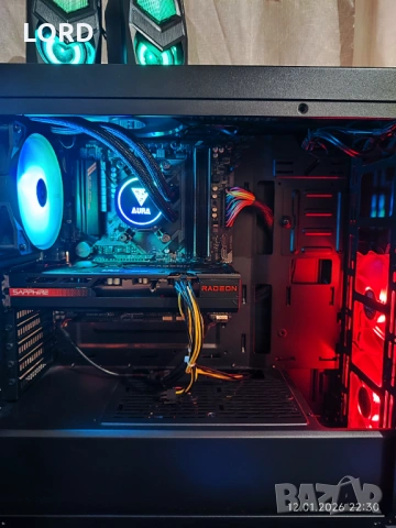 Геймърски Ryzen 5 5600X, RX 7600 8GB, RAM 16GB DDR4 3200