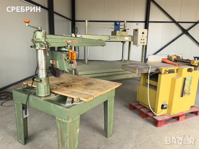 В наличност италианска радиална пендула DEWALT на 1000 мм мотор 3 кв, макс диск 350 мм., снимка 10 - Други машини и части - 50989778