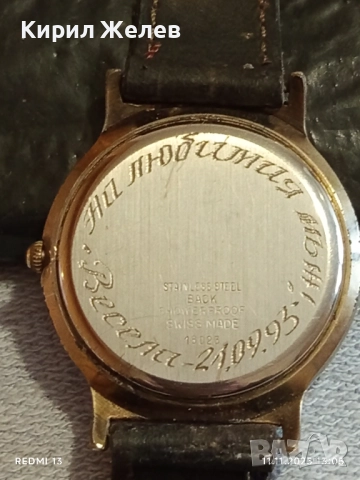 Елегантен часовник Dulux quartz swiss made с кожена каишка 51520, снимка 6 - Мъжки - 52375265