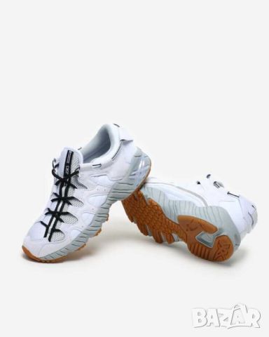 Мъжки спортни обувки с мрежести зони грel Mai STR Asics, Бели, 285 мм, 45, снимка 2 - Спортни обувки - 45657571