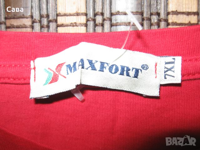 Тениски MAXFORT  мъжки,6-7ХЛ, снимка 2 - Тениски - 46783070