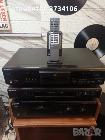 Sony TA-FE448E,  ST-SE500,  CDP-XE800., снимка 3 - Аудиосистеми - 53224662