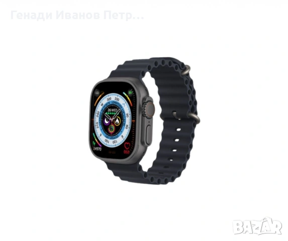 Смарт часовник, T900 Ultra2, снимка 3 - Смарт часовници - 53713733