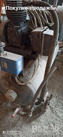 компресор 70литра, снимка 3 - Компресори - 52646264