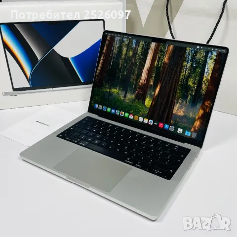 MacBook Pro 14 M1 Pro 512GB/16GB/8-CPU/14-GPU, снимка 1 - Лаптопи за работа - 48610066