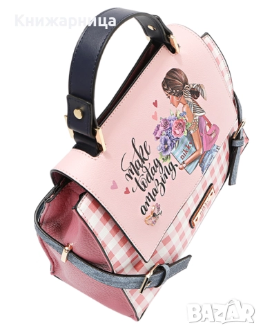 Чанта Nikky by Nicol Lee, колекция Flower Day, снимка 3 - Чанти - 50477859