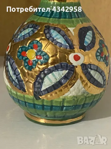 Мини ваза. Италия. Handmade., снимка 2 - Други ценни предмети - 50266164