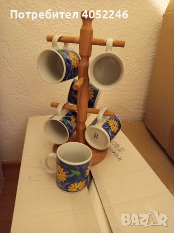 Сервиз за кафе - 10 лв, снимка 2 - Чаши - 51514746