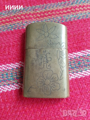 Войнишка запалка , снимка 2 - Антикварни и старинни предмети - 53935230