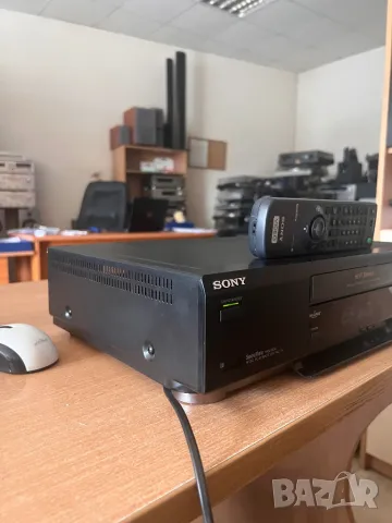 SONY VHS hi fi Stereo SLV-E 720, снимка 6 - Ресийвъри, усилватели, смесителни пултове - 49492413