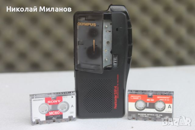 Диктофон Olympus Pearlcorder S914, снимка 8 - Микрофони - 45294540