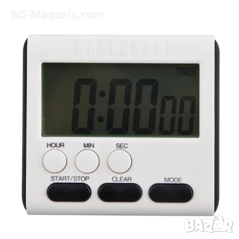 Дигитален кухненски таймер с електронен часовник за готвене спорт кухня спорт деца нов модел, снимка 5 - Друга електроника - 51049950