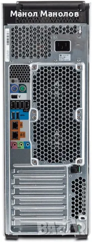 HP Z620 - работна станция с два процесора, снимка 3 - Работни компютри - 49343512