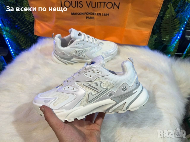 LV Runner Tatic Sneaker Мъжки Маратонки С Кутия👟Мъжки Спортни Обувки Бяло Код S443