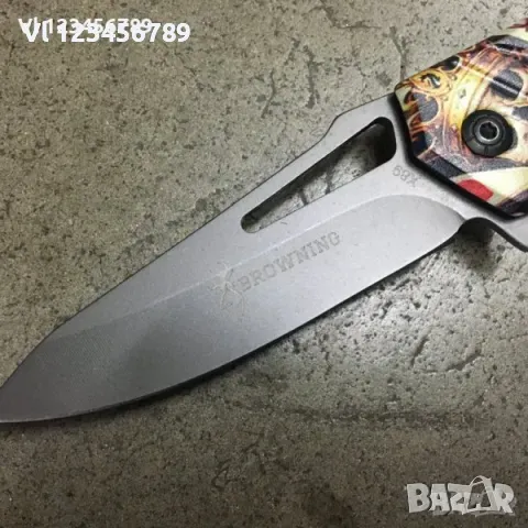 Browning X 89 - Сгъваем автоматичен нож 100x220, снимка 4 - Ножове - 48289409