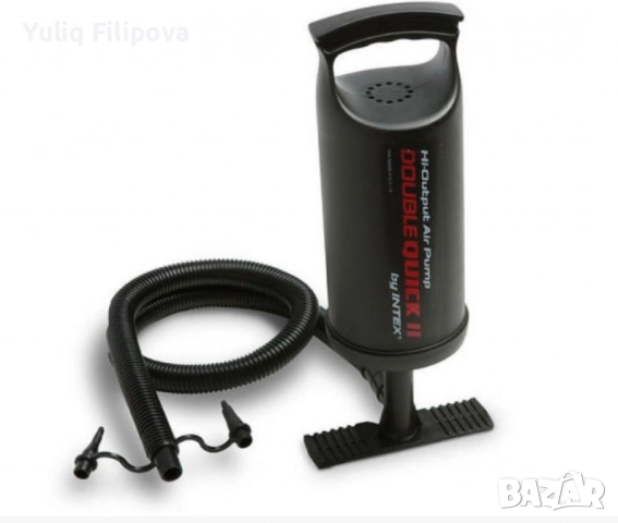 Ръчна помпа, Double Quick II 36см, INTEX