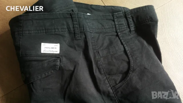 JACK & JONES JJIPAUL Stretch Cargo Trouser Размер 36 / 32 еластичен карго панталон 30-64, снимка 7 - Панталони - 48072294