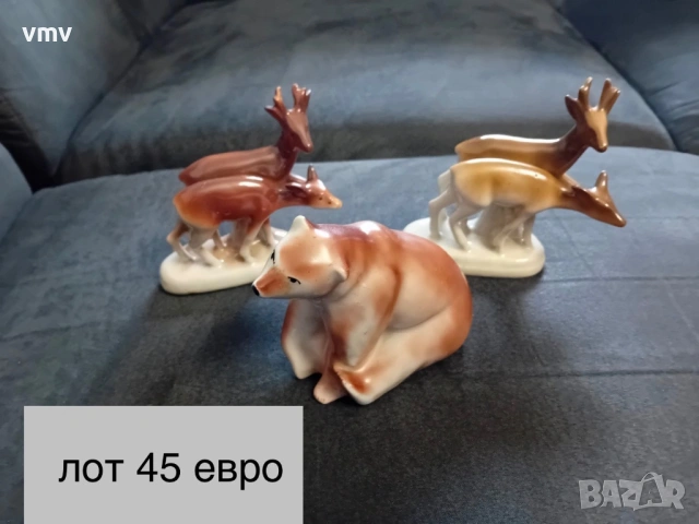 Стари соц порцеланови фигури