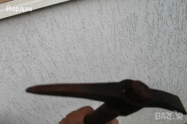 Стара кована военна кирка, снимка 8 - Антикварни и старинни предмети - 50223888