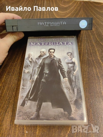 Видео касети Матрицата Трилогия, снимка 3 - Екшън - 53634243