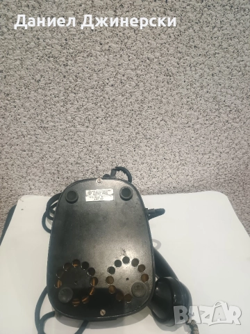 Бакелитов телефон и домофон , снимка 11 - Антикварни и старинни предмети - 52899036