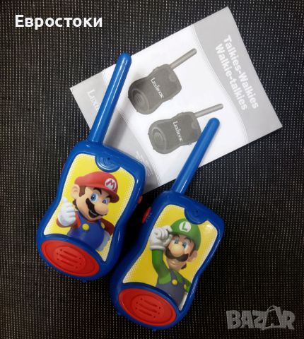Комплект Уоки Токи Lexibook Nintendo Super Mario Walkie-Talkie, снимка 5 - Образователни игри - 45360721