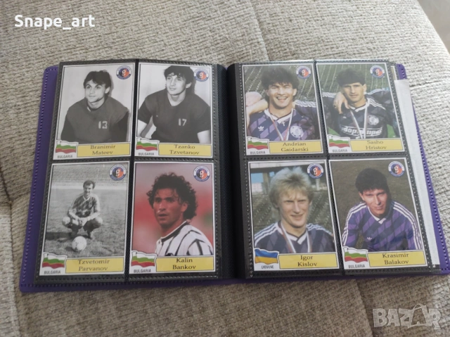 За колекционери: Албум с 160 картички на Етър Велико Търново, снимка 3 - Футбол - 53842633